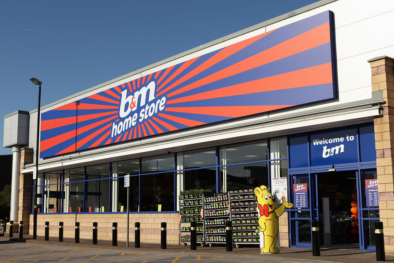 Firefighters to officially open new B&M store yards from