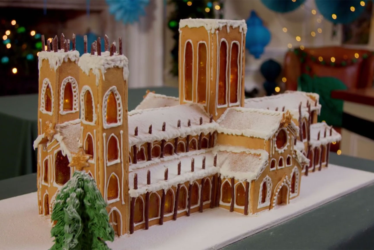 Young baker wins Christmas with this spectacular gingerbread York